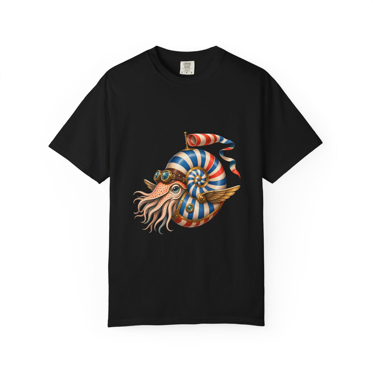 Deck Stripe Nautilus Aviator Graphic Tee