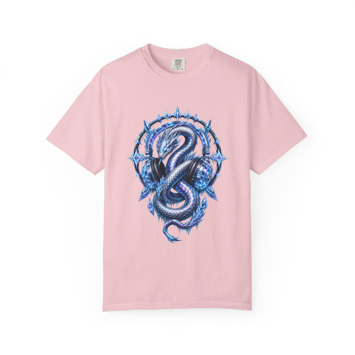 Y2K Frost Serpent Graphic Tee