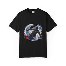 Blue Hour Powder Carve Snowboard Graphic Tee