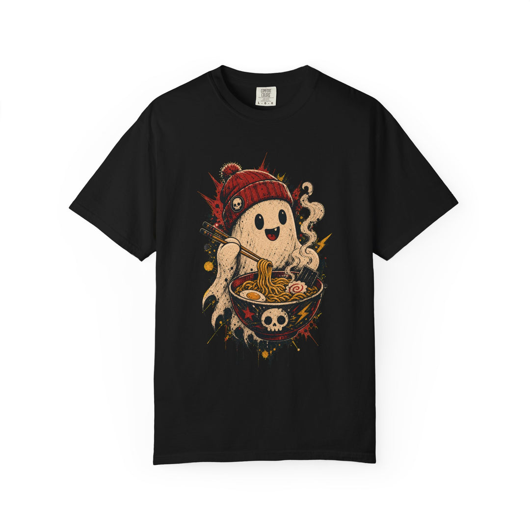 Ramen Ghost Mascot T-Shirt Graphic