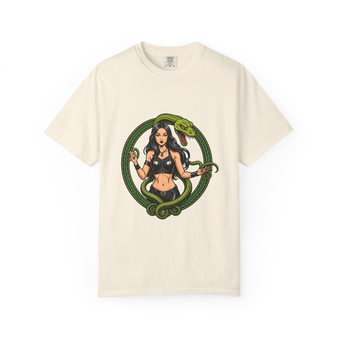 Serpent Ring Portrait T-Shirt Graphic