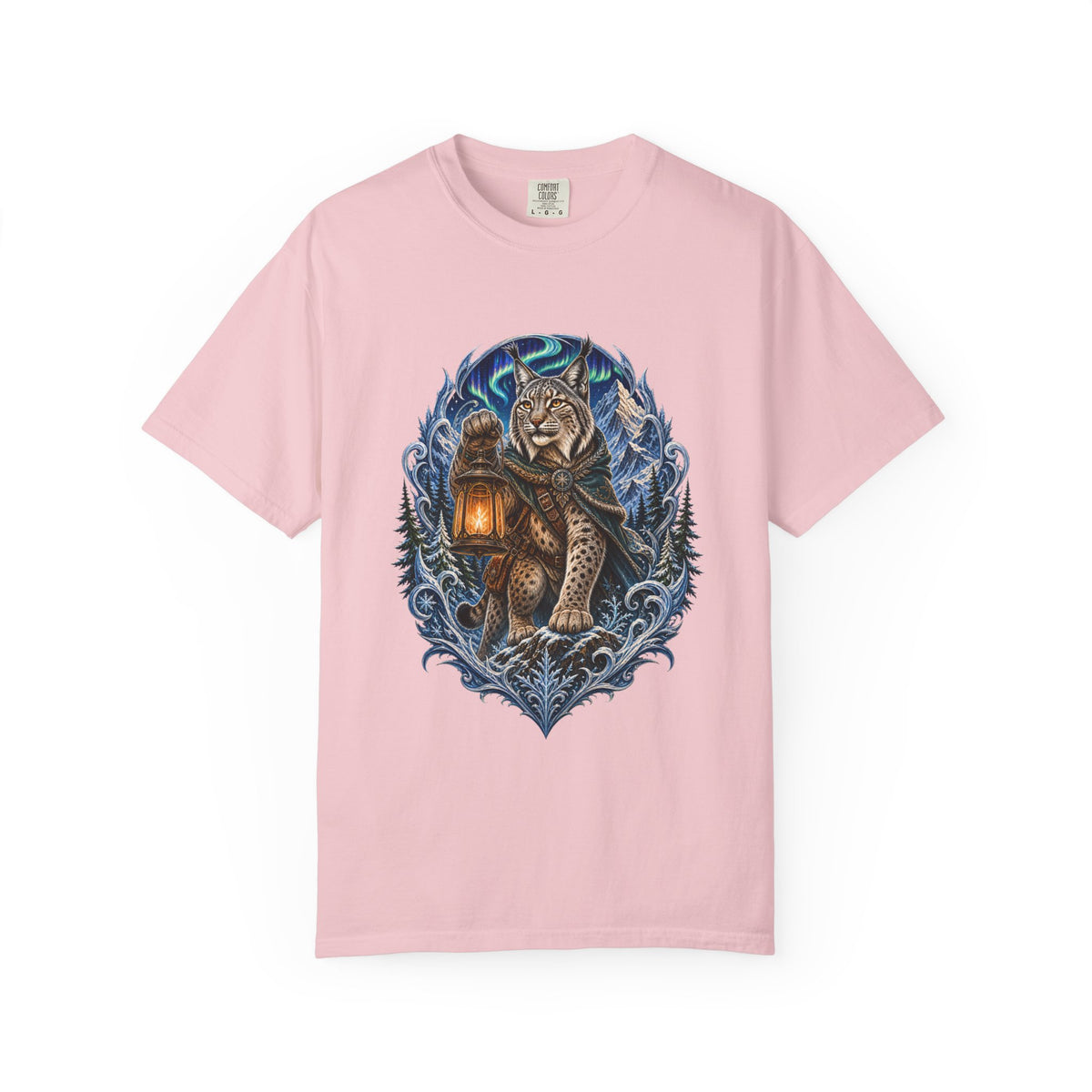 Alpine Lynx Lantern T-Shirt Graphic