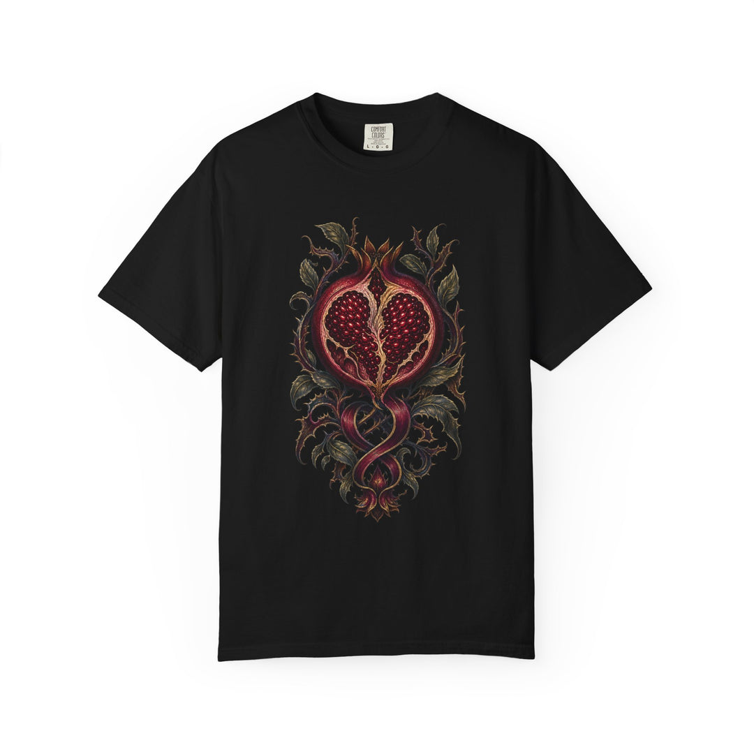 Plum Noir Pomegranate Anatomy Graphic Tee