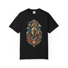 Reef Sentinel Seahorse Crest T-Shirt Graphic