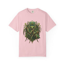 Cyber Botanical Praying Mantis Graphic Tee
