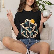 Brutalist Staircase Labyrinth Graphic Tee