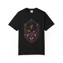 Iris Glass Artisan Gothic Blackwork Graphic Tee