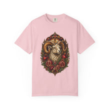 Stained Glass Pomegranate Ram Graphic Tee