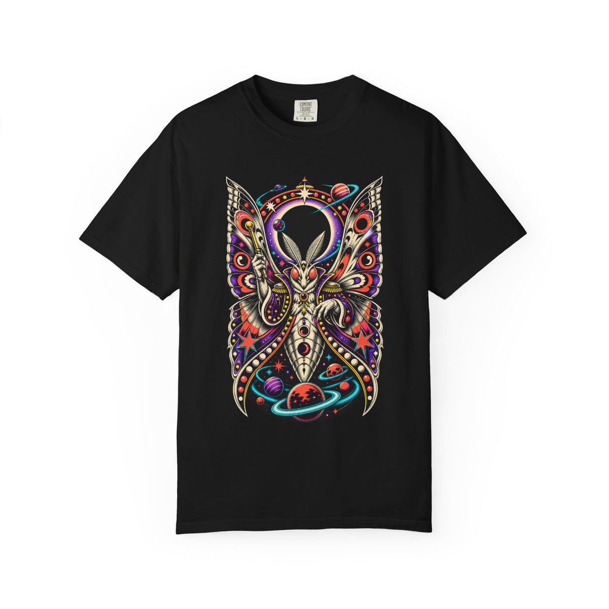 Eclipse Ringmaster Moth Cosmic Sideshow Graphic Tee