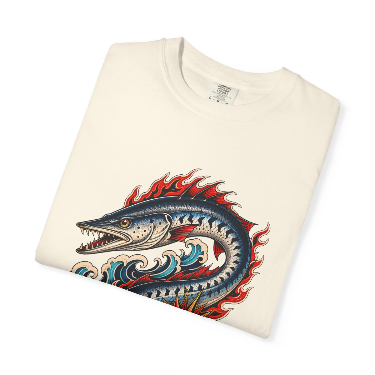 Fire Red Barracuda Graphic Tee