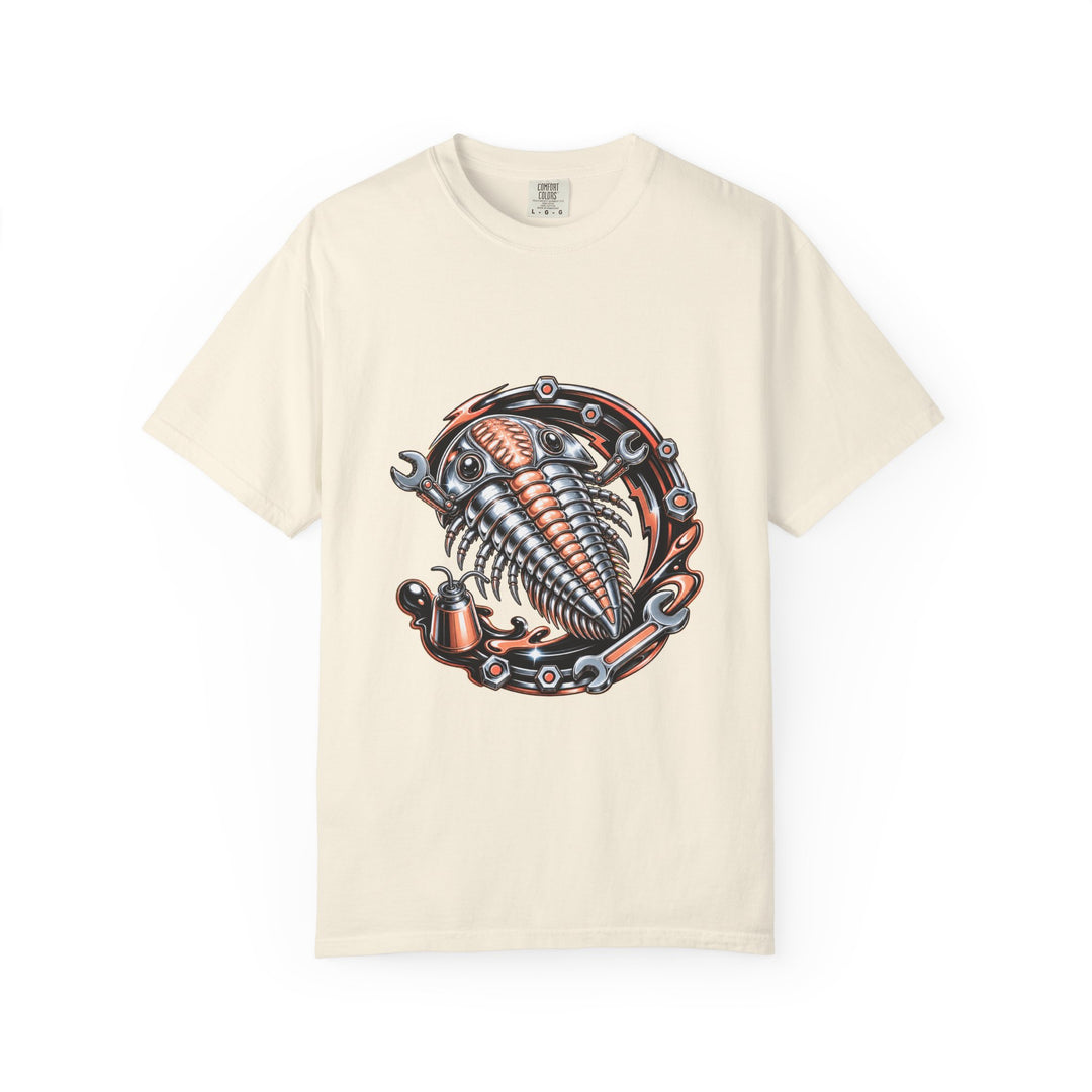 Chrome Peach Trilobite Mechanic Graphic Tee