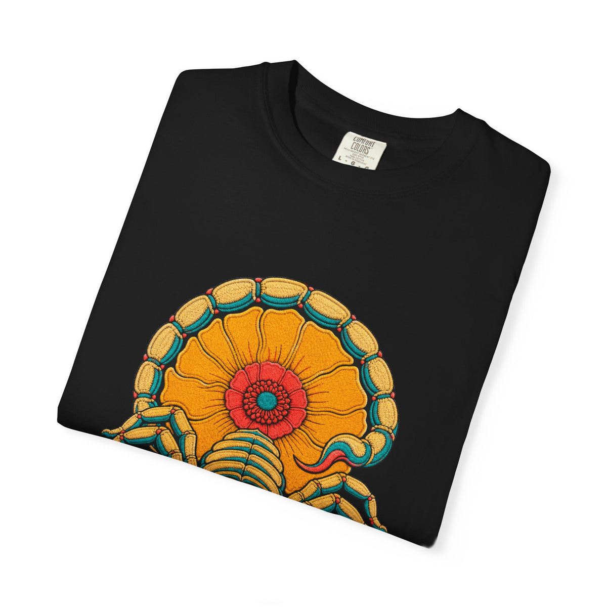 Scorpion Superbloom Embroidered Western Graphic Tee