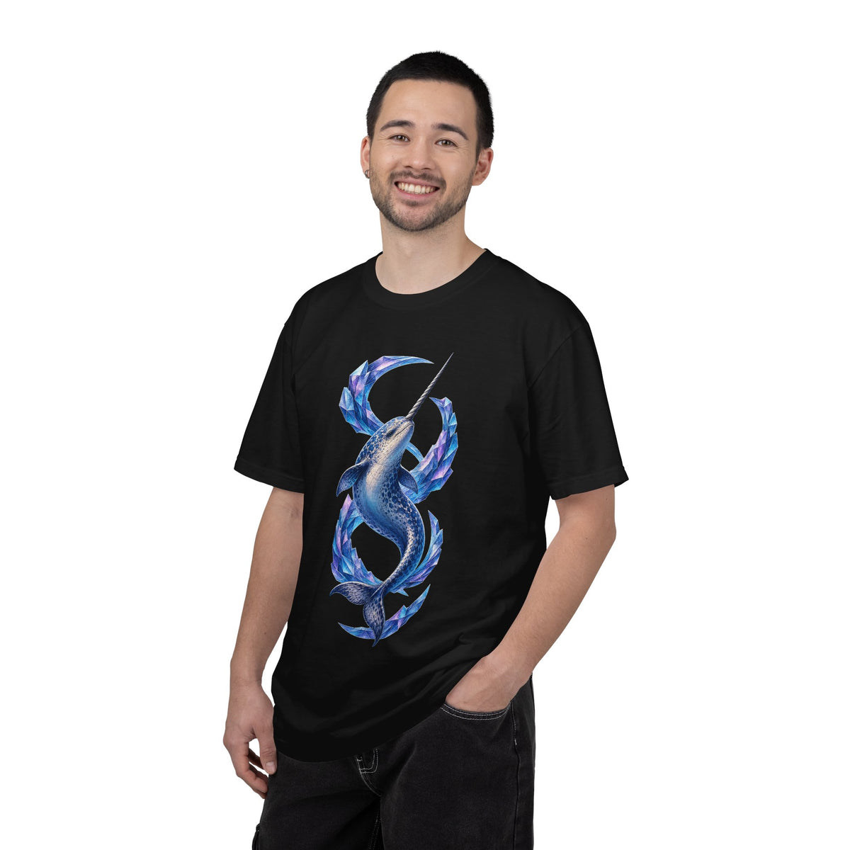 Arctic Narwhal Ice Prism Graphic Tee