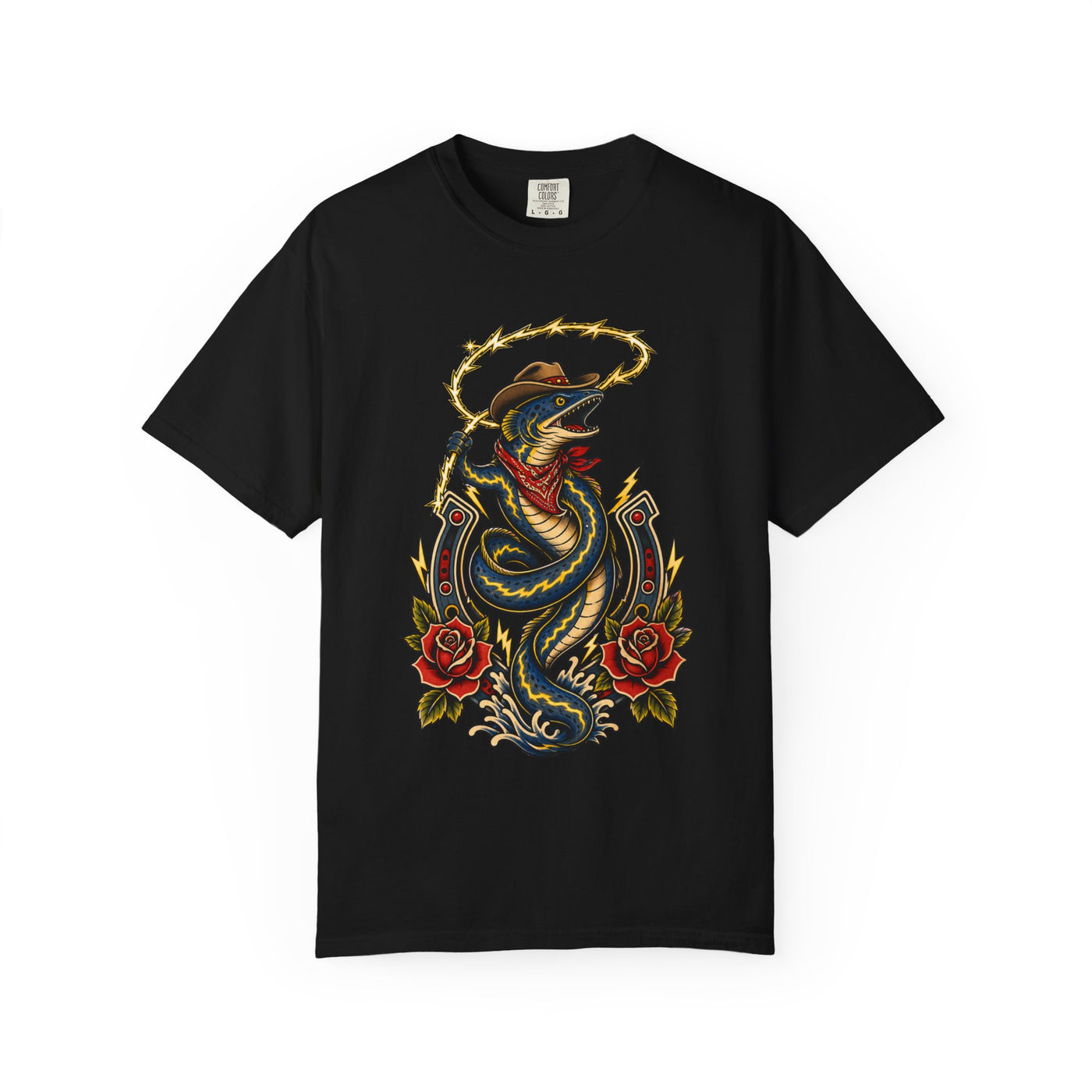 Tattoo Flash Electric Eel Graphic Tee
