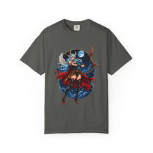 Moonlit Winged Archer Fantasy T-Shirt Graphic