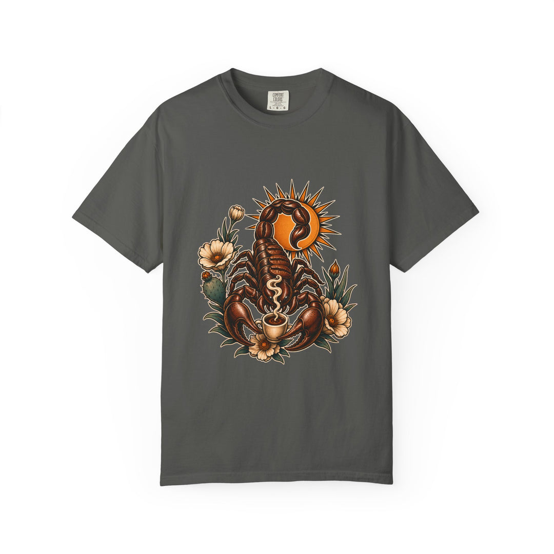 Tattoo Flash Espresso Scorpion Graphic Tee