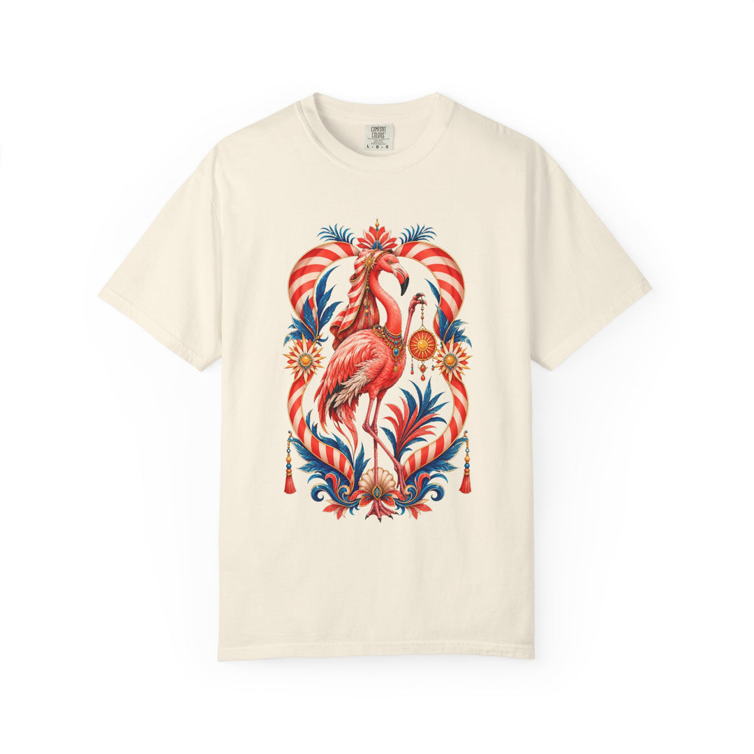 Cabana Stripe Flamingo Oracle Graphic Tee