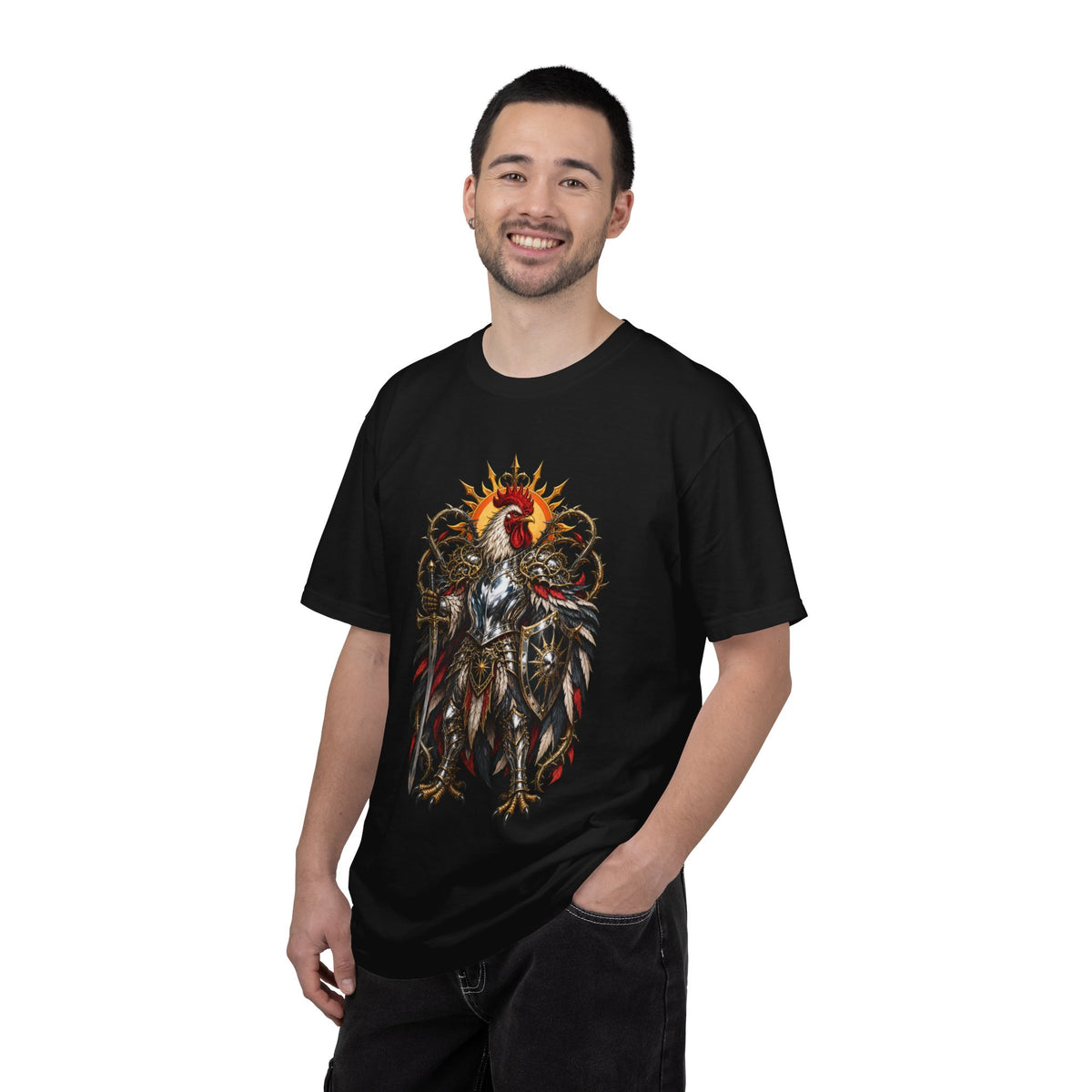 Chrome Thorn Rooster Graphic Tee