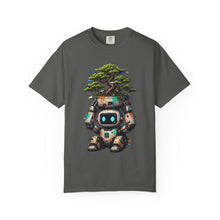 Glitch Bonsai Street Robot T-Shirt Graphic