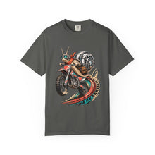 Chrome Deco Snail Motocross Courier T-Shirt Graphic