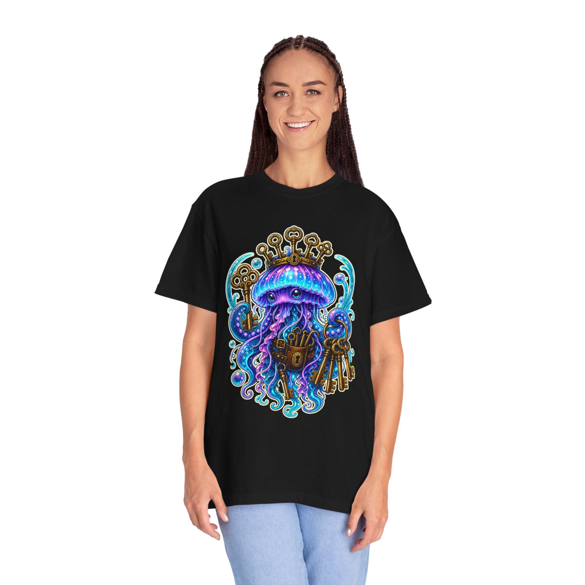 Jelly Glow Jellyfish Locksmith T-Shirt Graphic