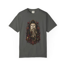 Gothic Pomegranate Barn Owl Graphic Tee