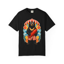 Cabana Stripe Sun Bear Graphic Tee