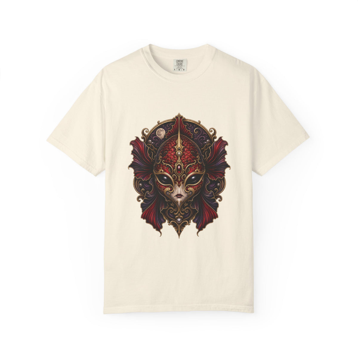 Velvet Gothic Fish Mask Graphic Tee