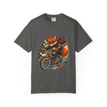 Checkerboard Alley Fox Cyclist T-Shirt Graphic