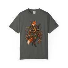 Plaid Meadow Fox Bard Graphic Tee