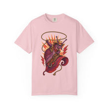 Red Violet Leopard Slug Rodeo Graphic Tee