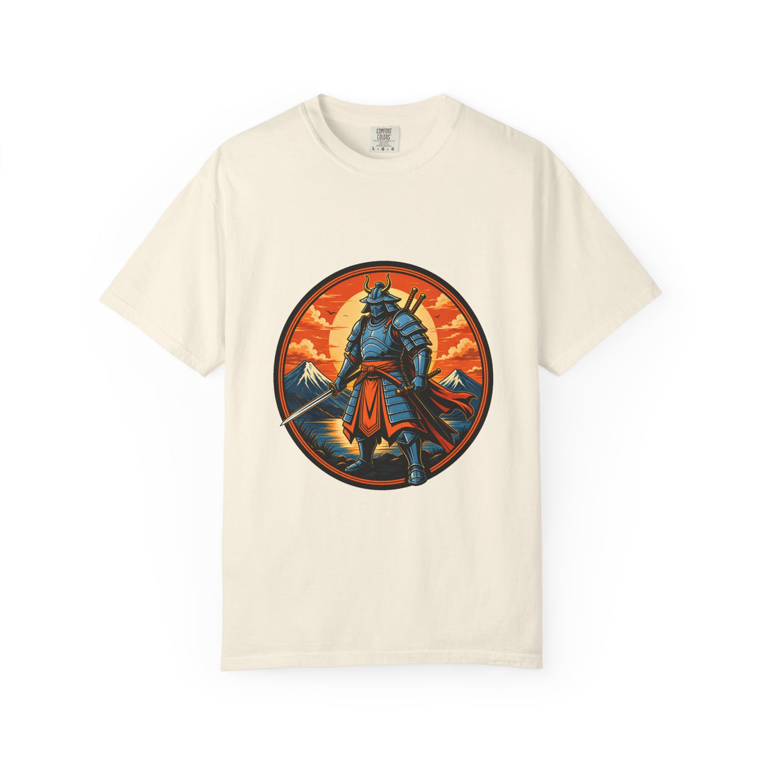 Sunset Samurai Crest T-Shirt Graphic