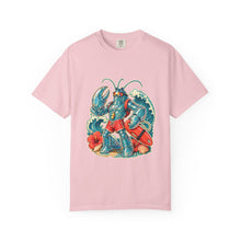 Y2K Surfcore Glass Lobster Lifeguard T-Shirt Graphic