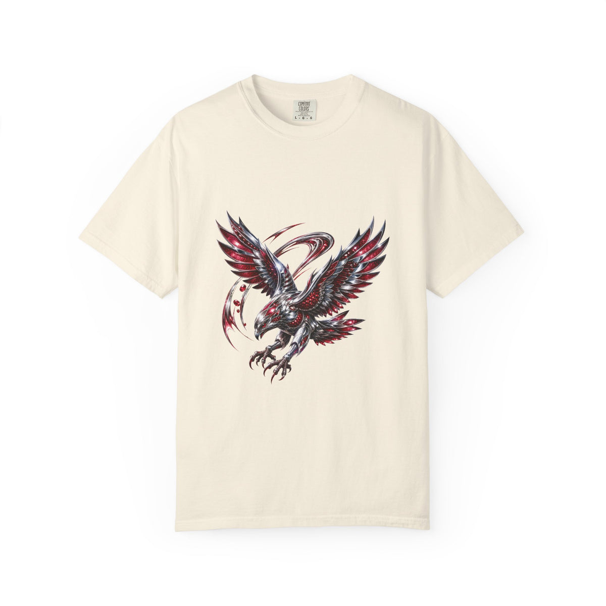 Chrome Pomegranate Falcon Diver Graphic Tee