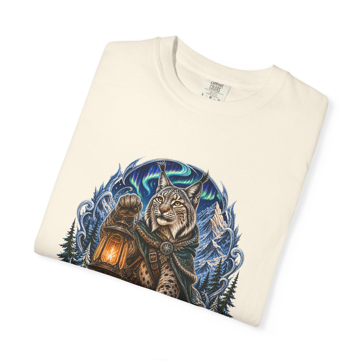 Alpine Lynx Lantern T-Shirt Graphic