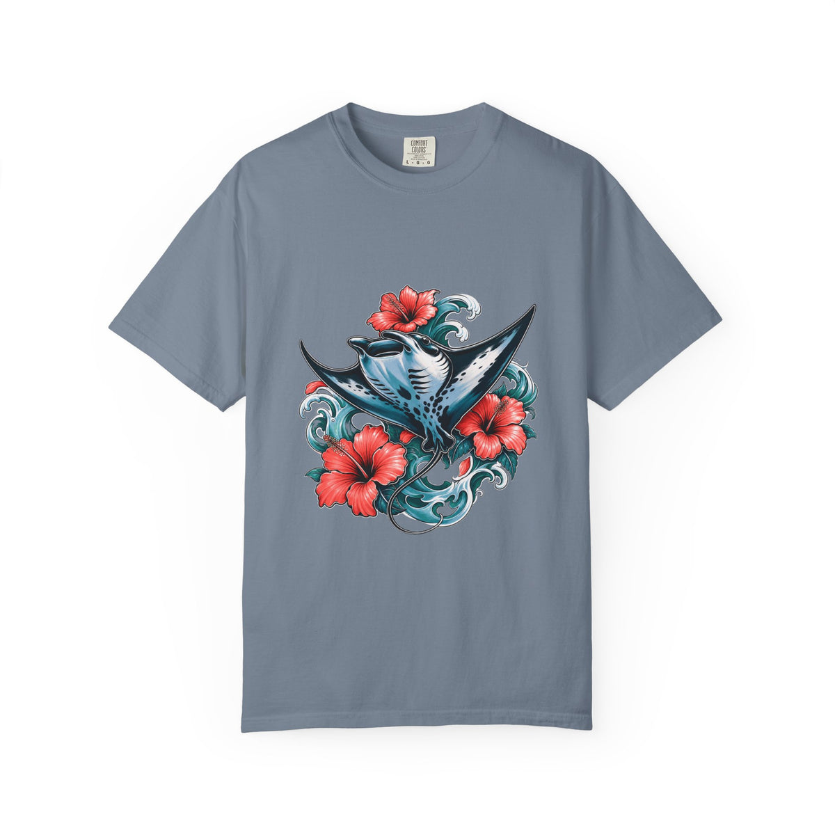 Surfcore Hibiscus Manta Graphic Tee