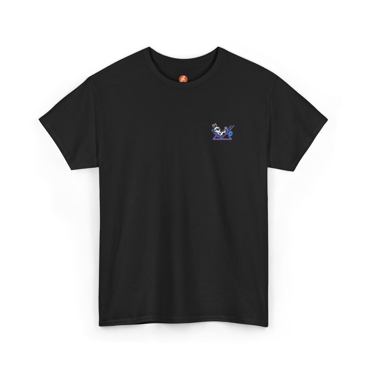 Hop Press Bunny Workout Embroidered T-Shirt