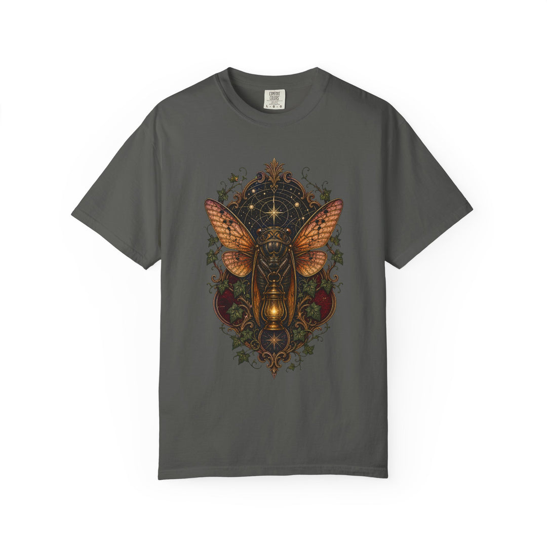 Dark Academia Lantern Cicada Graphic Tee