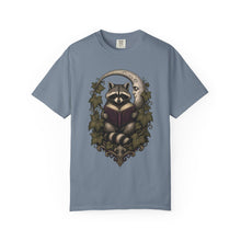 Midnight Library Raccoon Woodcut Graphic Tee