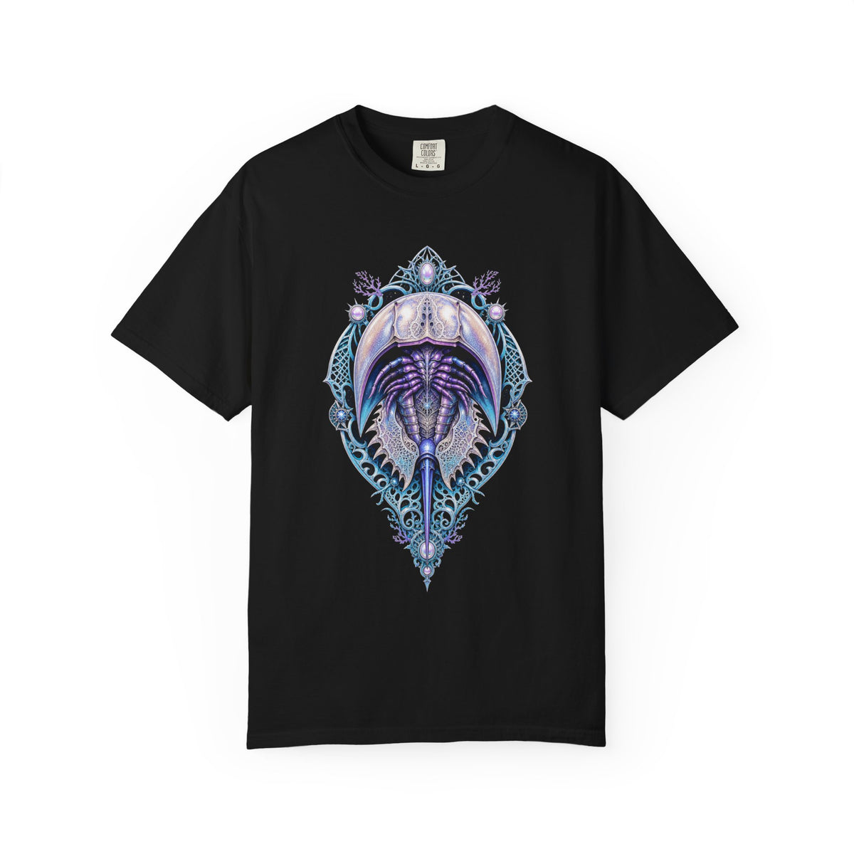 Alien Lace Horseshoe Crab Graphic Tee
