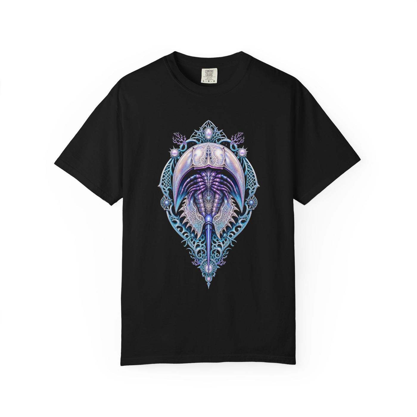 Alien Lace Horseshoe Crab Graphic Tee