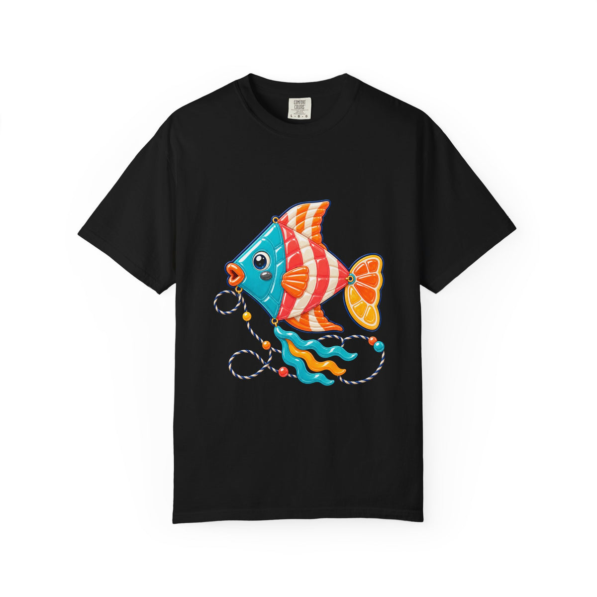 Gummy Cabana Fish Kite T-Shirt Graphic