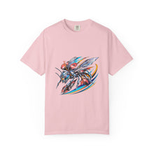 Chrome Hibiscus Hornet Racer Graphic Tee