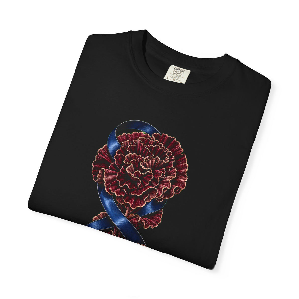 Velvet Carnation Ribbon Graphic Tee