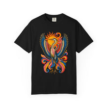 Psychedelic Solar Heron Graphic Tee