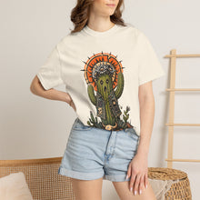 Punk Cactus Desert Halo T-Shirt Graphic