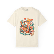 Psychedelic Deck Chair Shell Scooter T-Shirt Graphic
