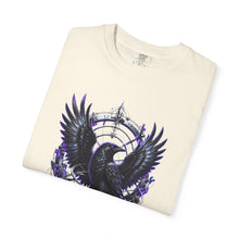 Glitch Gothic Raven Astrolabe Graphic Tee