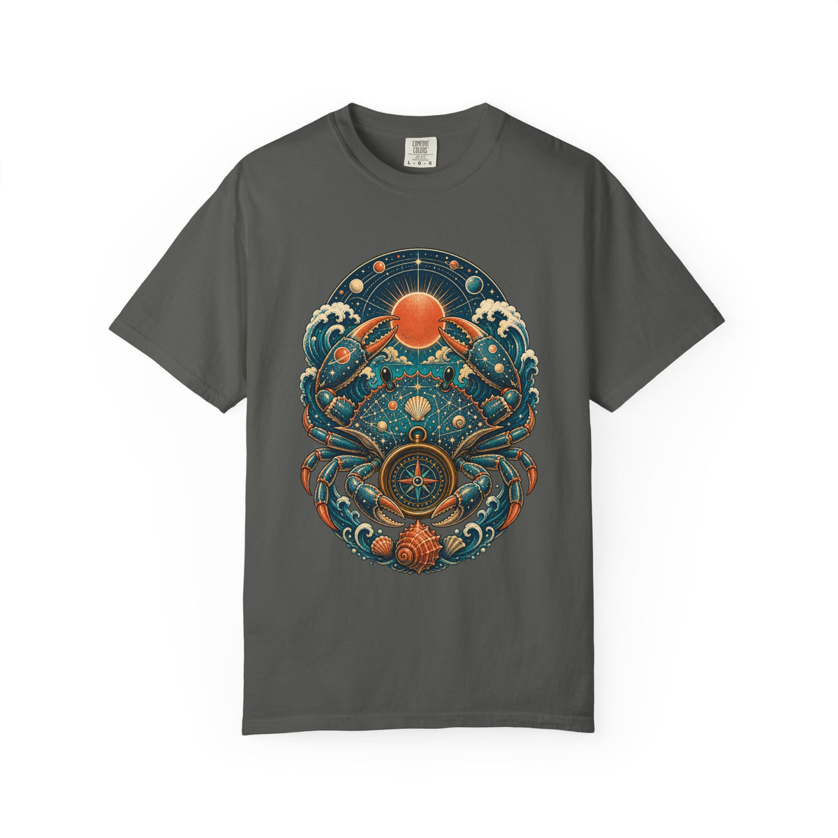 Cosmic Crab Navigator Graphic T-Shirt