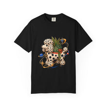 Polka Dot Cosmic Poodle Planter T-Shirt Graphic